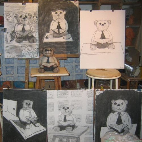 Cours Stages d'arts-plastiques pour enfants et adolescents à l'Atelier Saint-Fargeau - Apprenez le dessin, la peinture ou la sculpture à Paris